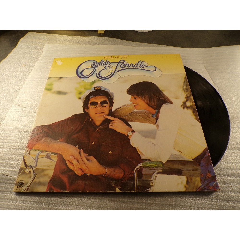 Captain & Tennille Song of Joy Vinyl Record LP 1976 A&M SP-4570 Soft Rock Pop